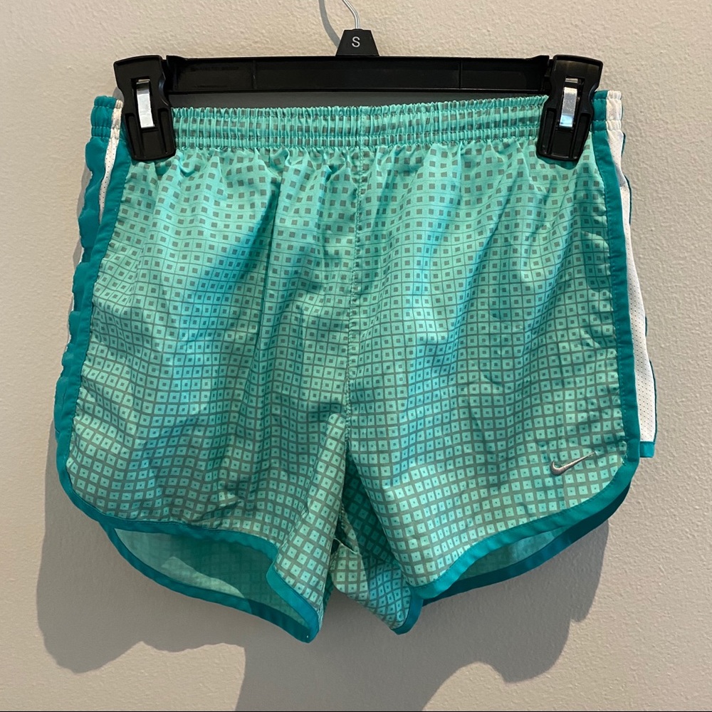 Nike Dri-Fit Aqua Blue Running Shorts